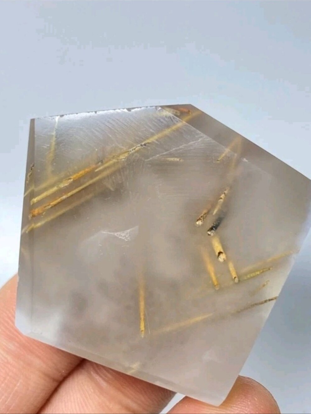 NEW✨️BAHIA MINES✨️Chunky Golden Rutilated Quartz-thick, chunky rutile needles!